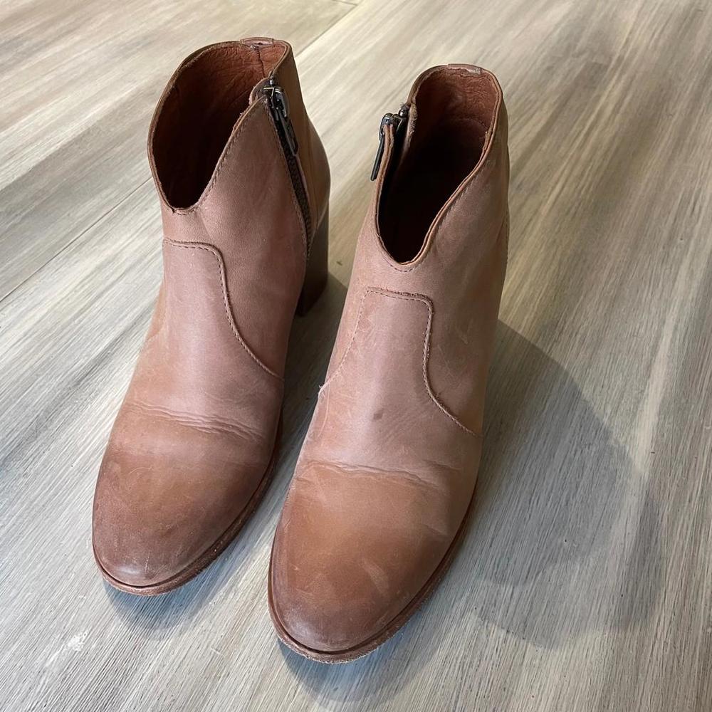 Frye leather booties